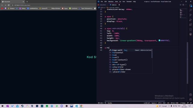 Neon Light Button Animation Using Html and Css | Css Animations
