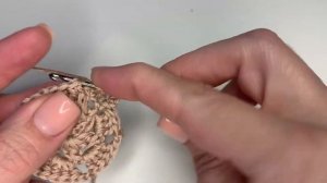 Как связать салфетку