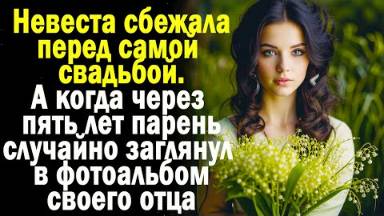 Невеста сбежала перед самой свадьбой. А когда через пять лет случайно взглянул на фотоальбом отца...
