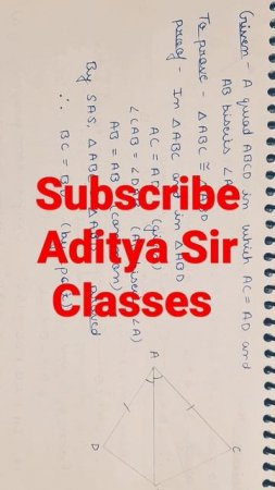 Class-9 | Maths | Chapter-7 | Ex-7.1 Question-1 | NCERT