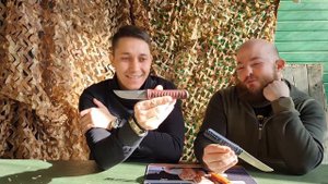 В гостях у Kizlyar Supreme ! Whisper Fix , первый взгляд и тесты ножа !