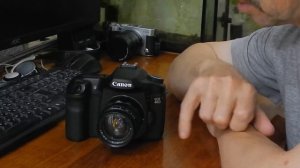 Камера Canon 40D с объективом Мир 1В