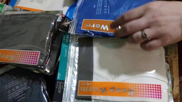 Распаковка мешка Сток(новое) "Термобелье" на оптовой базе секонд-хенд в Киеве #экстрасток. Совет 43