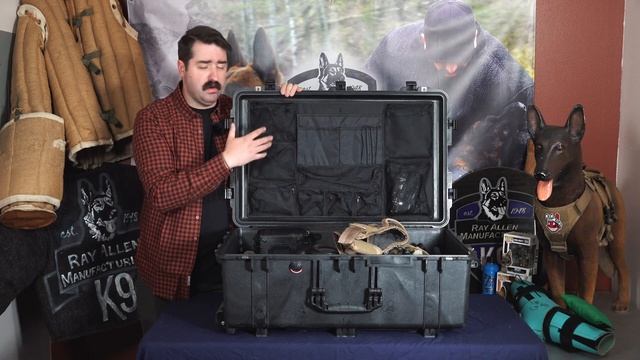 PL1650 Pelican Case for Storing & Transporting K9 Equipment смотреть онлайн