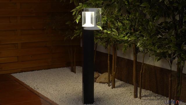 Ledvance Endura Style Lantern Modern 90cm 12W gray 3000K IP44 outdoor LED lamp post смотреть онлайн