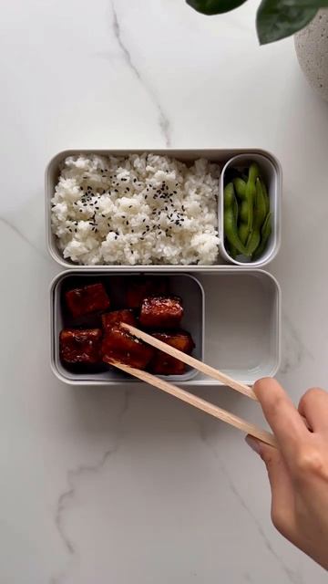 Work Lunch Idea for a gloomy day. #lunchbox #bentoboxideas #asmr #shorts #easylunchbox #veganfood