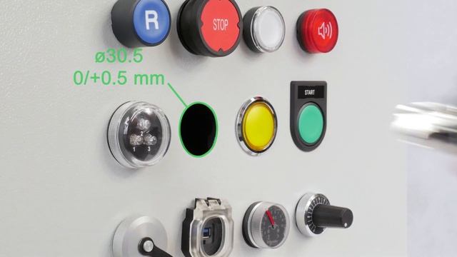 How to assemble Harmony XB4 Flush mounting metal solutions | Schneider Electric смотреть онлайн