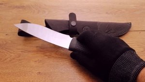 Нож "Близнец" из стали AUS-8, рукоять эластрон