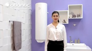 Atlantic Steatite Slim - компактный водонагреватель для вертикальной и горизонтальной установки