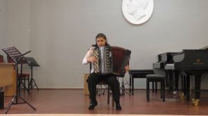 В.Новиков Баллада на тему Х.Тизола "Караван" Играет Адалина Виллер (баян) НГК им. Глинки Новосибирск