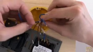 How to install touch switch and EU socket/Bingoelec (#diy#handman#home improvement)