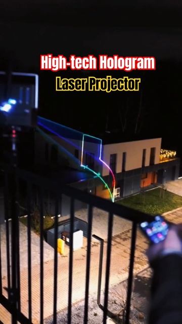 High-tech Hologram Laser Projector #innovation #hologramtechnology #future #hightechgadgets