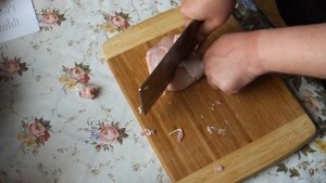 Разделка курицы топорик Цай-Дао с DX