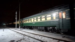 Электропоезд ЭР2К-980 (1018) "Яхрома" после ремонта