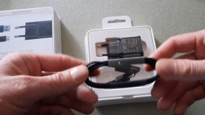 Samsung EP-TA20EBE распаковка unboxing