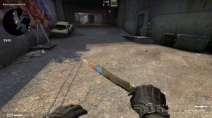 Classic Knife - Case Hardened (Minimal Wear) | Классический нож - Поверхностная закалка