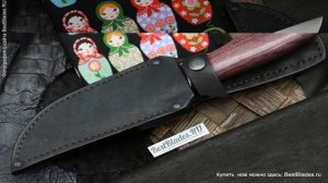 Нож Фурсач А.А. Тигр (кованая Х12МФ)