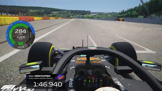 F1 2020 Reverse Spa-Francorchamps | Max Verstappen Onboard | 2020 Belgian Grand Prix