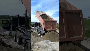 Выгрузка тонара без колеса