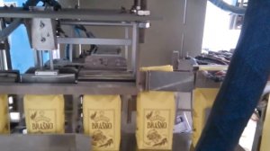 Автоматическая линия фасовки муки в бумажные пакеты