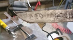 Изготовление ножа из стали 95Х18 для Алексея