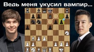 Получил жбан к 10 ходу! Нодирбек Абдусатторов  - Йорден ван Форест Вейк-ан-Зее 2024 Шахматы