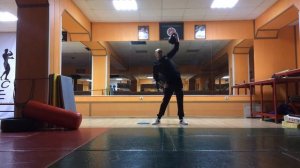 Жим гири 24 кг на 35 повторений