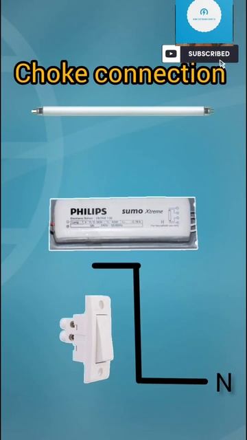 5M views tubelight wiring electrical/electronic #shorts #youtubeshorts@globalelectricianclassesyu