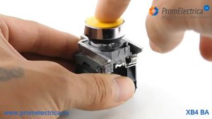 XB4 BA31 Кнопка управления зеленая 22 мм, контакт NO, Schneider Electric ZBE101 ZB4 BA3