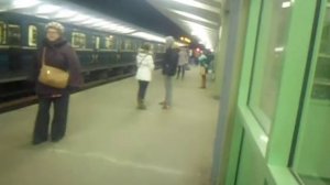 Станция метро "Выхино" и исторические поезда Еж3