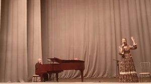 "На побывку едет молодой моряк" Поёт восхитительная Анастасия Лысякова, ф-но - Геннадий Пыстин