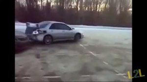 неудачный дрифт. неудачники на дорогаг
