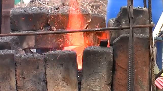 Кованные гвозди из арматуры 14 мм смотреть онлайн