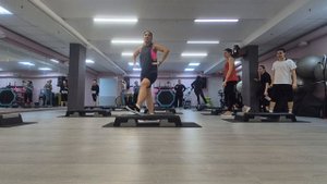 СТЕП АЭРОБИКА ЦЕЛАЯ ТРЕНИРОВКА / STEP AEROBICS