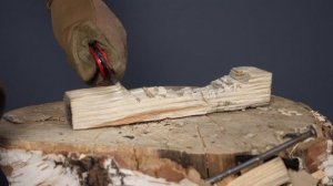 Тест ПРОЙДЕН! Ножом с button-lock CJRB Lago