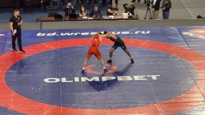 Кубок Ивана Ярыгина. 70кг 1/2 финала. Давид Баев (ХМАО) - Загир Шахиев (Дагестан)