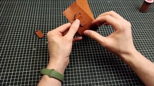 Leather crossbody bag FREE PATTERN PDF