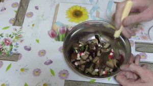 Народный советский Грибной салат