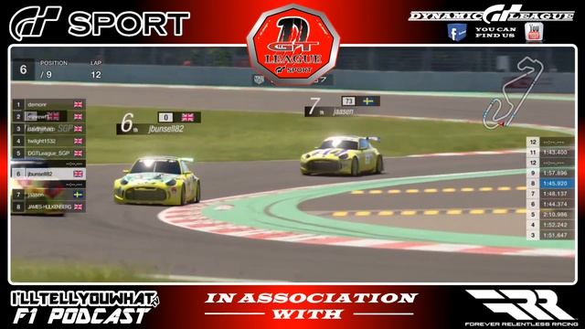 DYNAMIC GT LEAGUE | TOYOTA S-FR CHAMPIONSHIP | RACE 1 SPAIN | GT SPORT смотреть онлайн