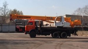 Автокран ИВАНОВЕЦ с овоидной стрелой