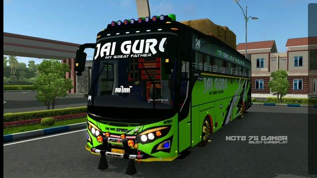 New Headlight JB Upgrades | BUSSID v3.7.1 | Tourist Bus Headlight | FREE 7 HEADLIGHT BUSSID