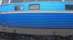 Из окна поезда, правая сторона Киева