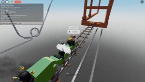 Моё первое видео поездка на тележке вокруг ничего роблокс