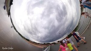 Видео снято на камеру 360 градусов