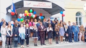1 сентября 2022. Торжественная линейка.
