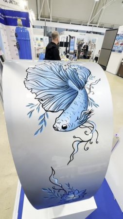 Уникальное оформление водопада для бассейна