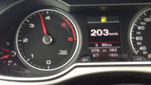 Audi A4 3.0TDI Multitronic 204PS 0-100 Km/h 2013 Avant