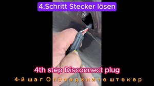 BMW 5er7er F10 F11 F07 F01 F02 Türgriff ersetzen/Замена наружной дверной ручки/door handle replace