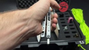 Нож бабочка (балисонг) Reptilian Стикс 01 / 02 / 03 и уколет и порежет! Обзор!