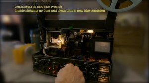 Chinon Sound SS 1200 8mm Projector HD 1080p